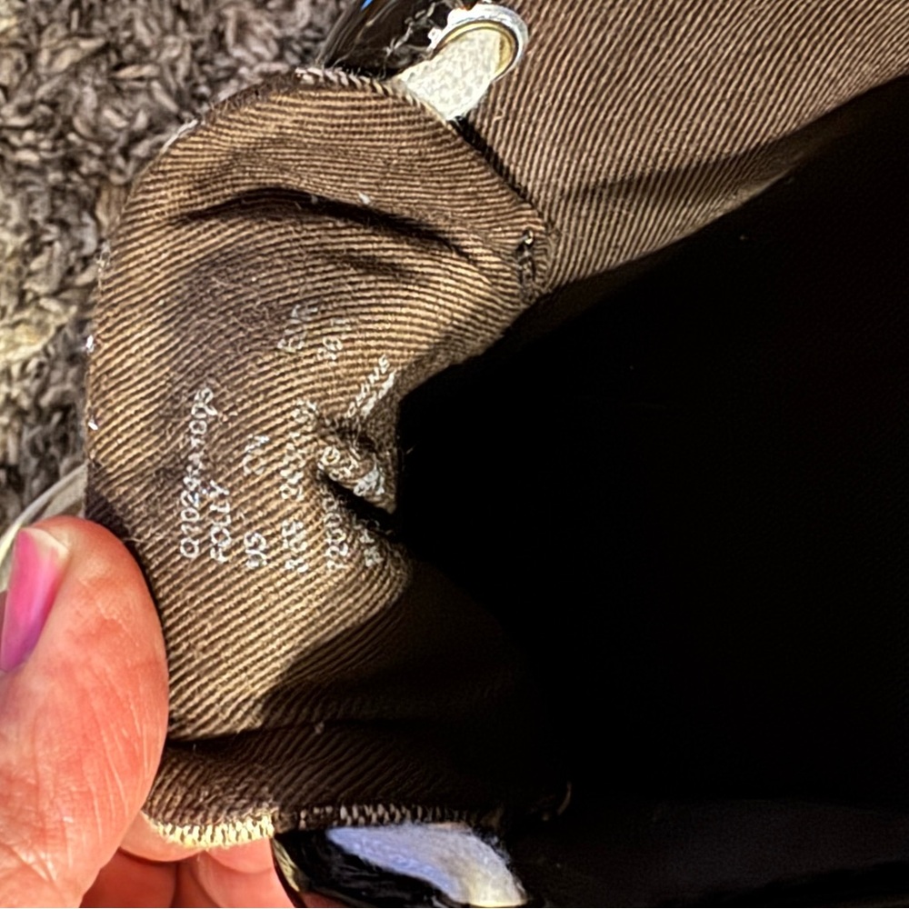 Coach Women's FOLLY classic Tan and Black Signature Sneakers - Picture 14 of 14